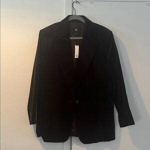 NWT Banana Republic Wine Velvet Blazer
